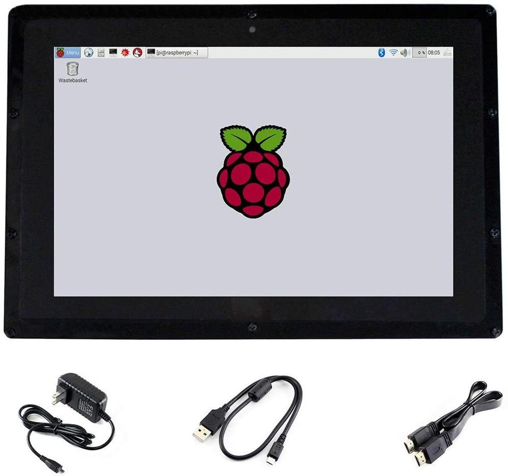 Raspberry Pi 10.1 Inch Capacitive Touch Screen Ips - 10.1 Inch Capacitive Touch Screen HDMI
