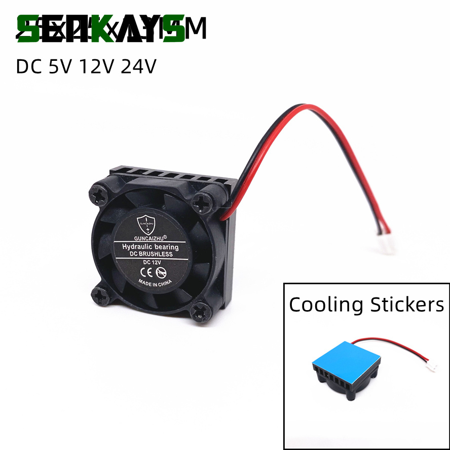 Raspberry Pi Water Cooling Kit - 2507 25MM 25x25x13MM Cooling Fan For