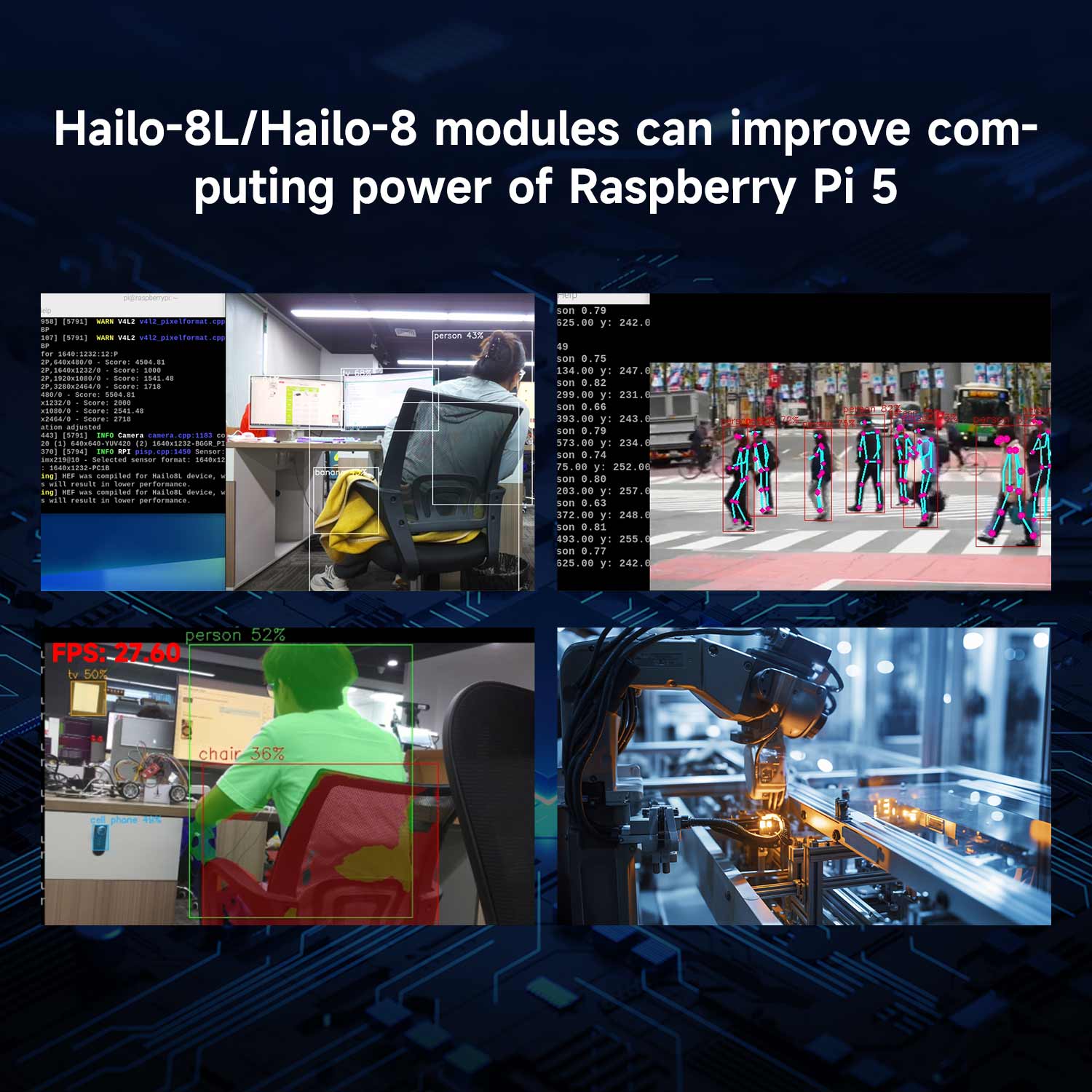Hailo 8/8l Ai Acceleration Mod - Raspberry Pi Ai Kit Hailo-8L ulasan dan harga