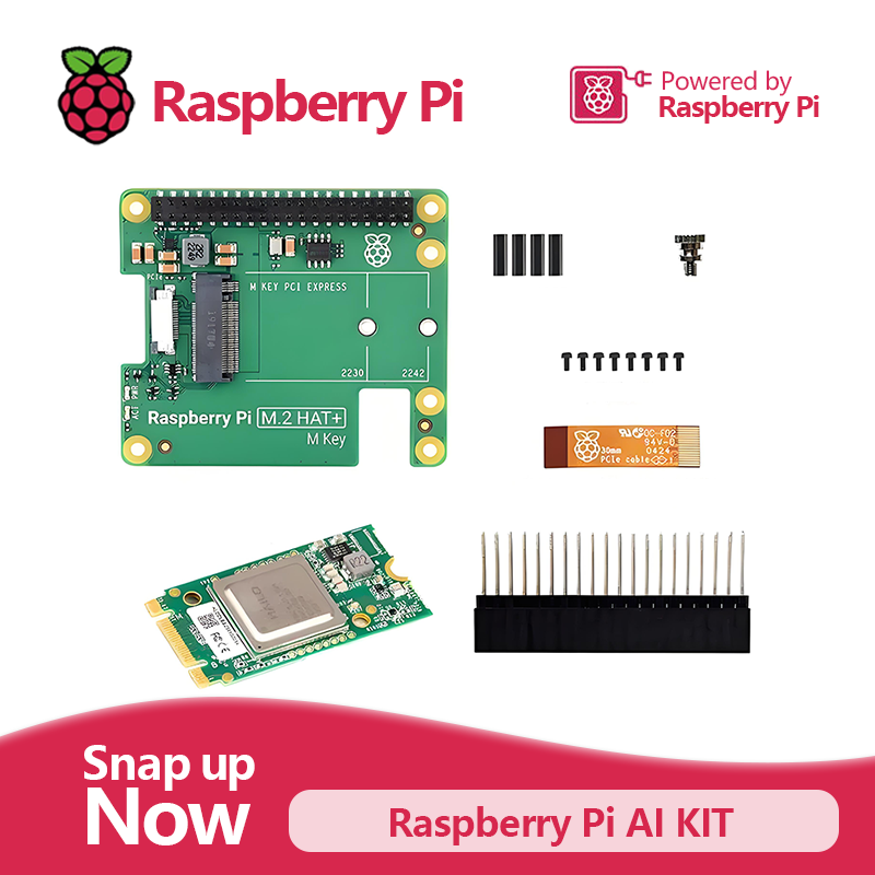 Raspberry Pi AI Kit combines o - Raspberry Pi Ai Kit Hailo-8L ulasan dan harga