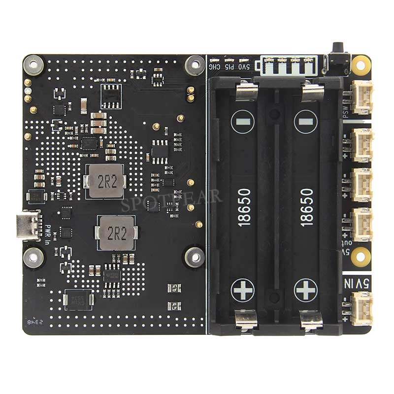 Raspberry Pi 5 18650 UPS Board - Raspberry Pi Uninterrupted Power Supply Ups 18650 ulasan dan harga