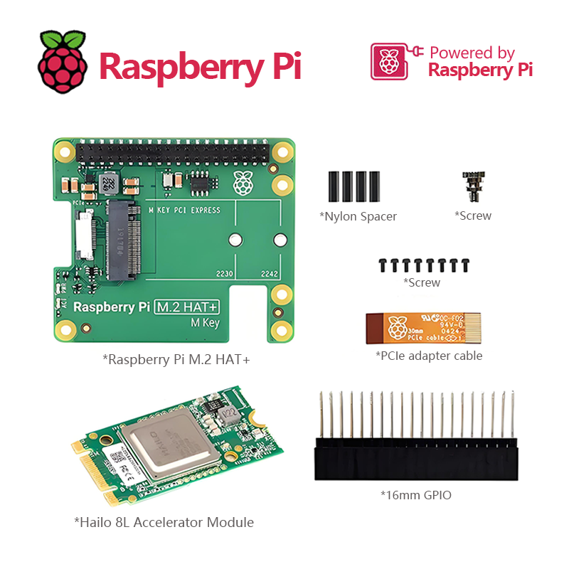 Official Raspberry Pi 5 AI Kit - Raspberry Pi Ai Kit Hailo-8L ulasan dan harga