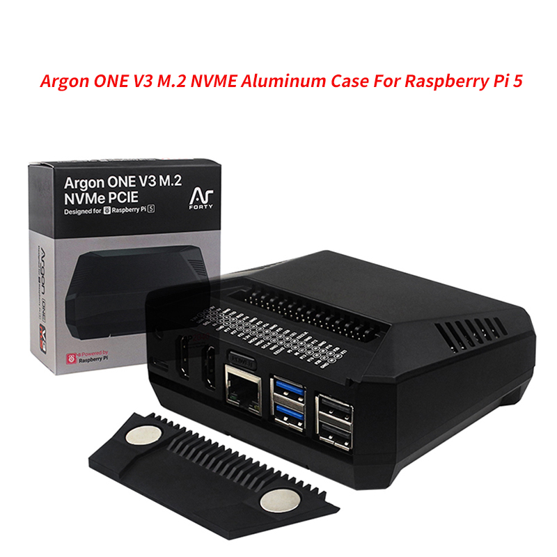 Argon ONE V3 M.2 NVME Case Alu - Argon One V3 M.2 Nvme Case ulasan dan harga
