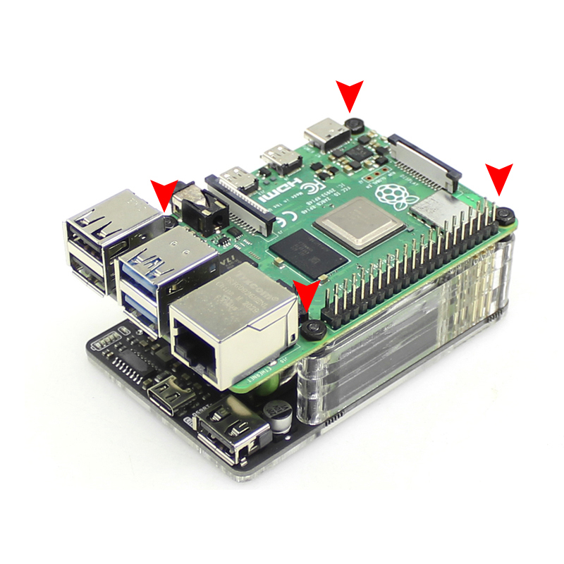Raspberry Pi 4B 3B+ 3B 5V 3A U - Raspberry Pi Uninterrupted Power Supply Ups 18650 ulasan dan harga
