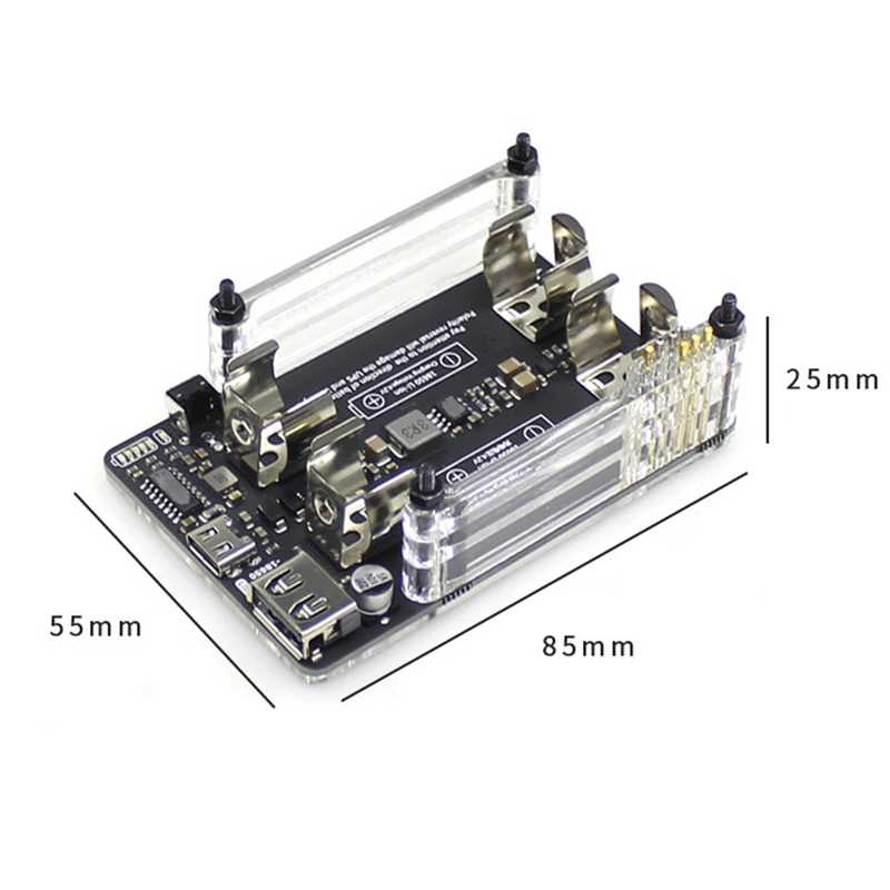 Raspberry Pi 4B 3B+ 3B 5V 3A U - Raspberry Pi Uninterrupted Power Supply Ups 18650 ulasan dan harga
