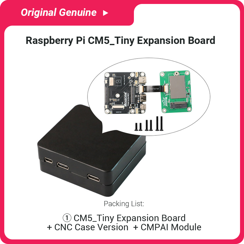 Complete CM5 Tiny Full Kit wit - Raspberry Pi Ai Kit Hailo-8L ulasan dan harga