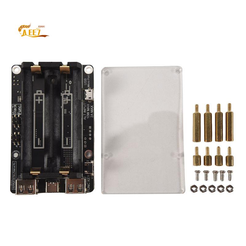 AEE7-For Raspberry Pi 4 UPS Po - Raspberry Pi Uninterrupted Power Supply Ups 18650 ulasan dan harga