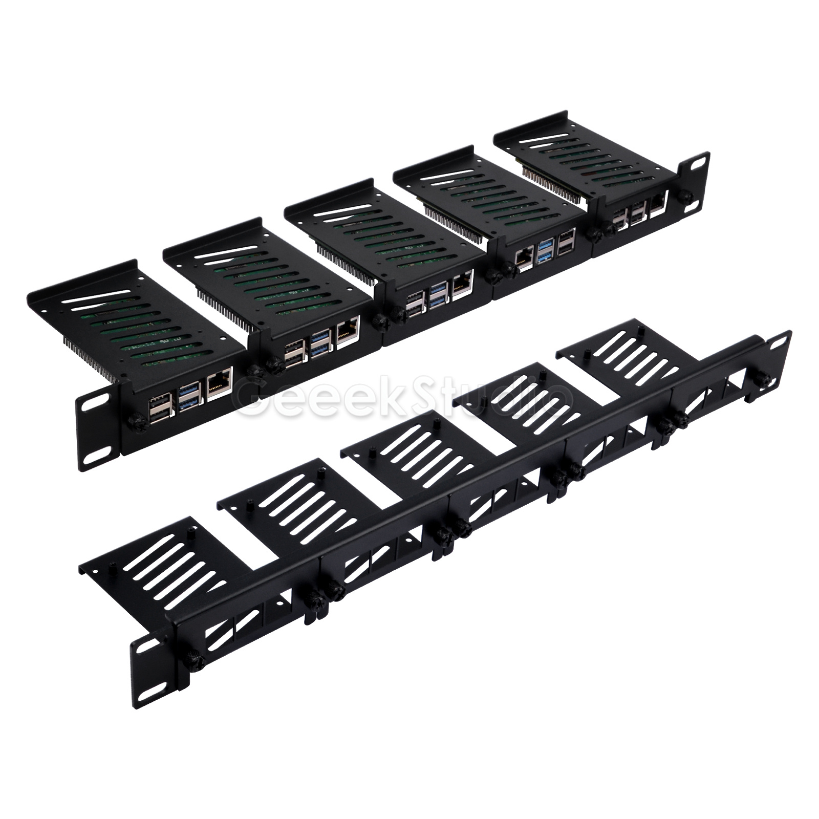 1U Rack Mount for Raspberry Pi - Raspberry Pi Rackmount 1U 19 Inch ulasan dan harga