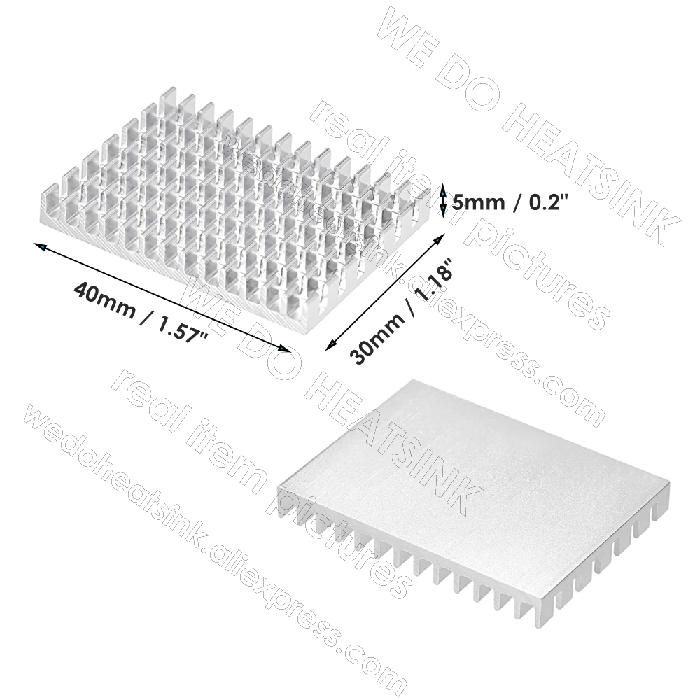 WE DO HEATSINK 30*40*5mm Witho - Raspberry Pi Water Cooling Kit ulasan dan harga