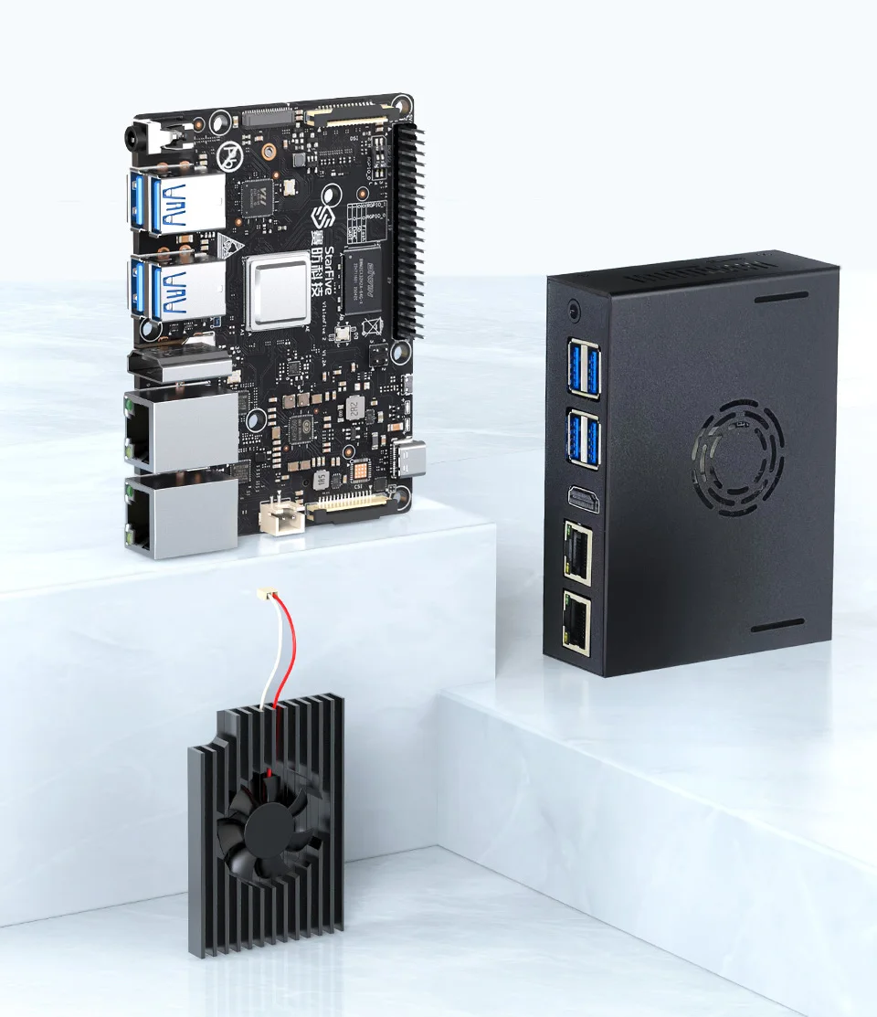 VisionFive2 8GB WiFi AI Kit RI - Raspberry Pi 5 8Gb Board ulasan dan harga