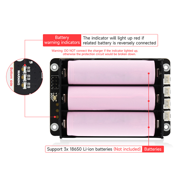 Raspberry Pi 5 UPS HAT Support - Raspberry Pi Uninterrupted Power Supply Ups 18650 ulasan dan harga