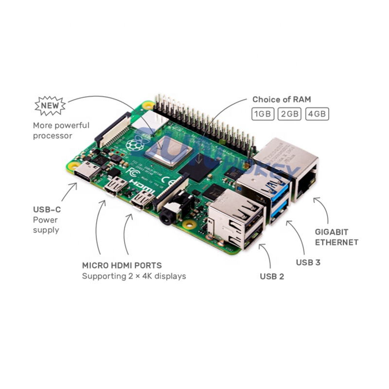 Official Original Development  - Raspberry Pi 4 8Gb Ram Kit ulasan dan harga