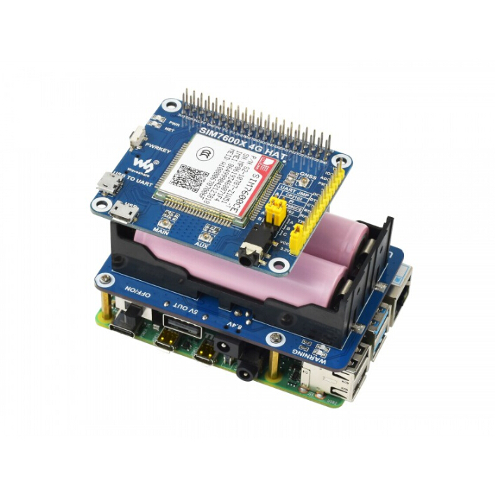 Waveshare Uninterruptible Powe - Raspberry Pi Uninterrupted Power Supply Ups 18650 ulasan dan harga